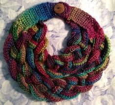 Double Layered Braided Cowl Free Crochet Pattern With Video Tutorial Guest Contributor Post On My Hobby Is Crochet Blog Krose Orgu Orme Olmayan Desenler