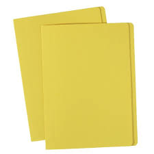 G1247956 - Classmates Square Cut Folder - Foolscap - Buff - Pack Of 100 |  Gls Educational Supplies