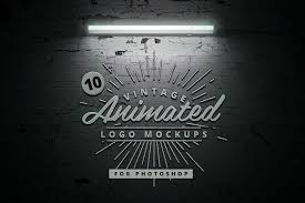10 Animated Logo Mock Ups Branding Design Logo Color Logo Mockup
