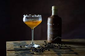 (2) shake and strain into a metal cup filled with lots of ice. Salted Caramel Martini Dunnet Bay Distillers