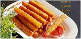 Potato Cheese Sticks Appetizers For Party Recipes Evening Snacks