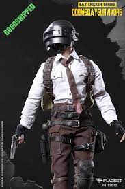 Ready Flagset Custom Playerunknown S Battlegrounds Pubg Doomsday Survivors 1 6 Ebay Hot Toys Doomsday Survivor
