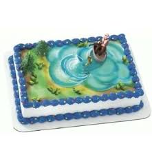 White, chocolate, marble, and yellow cake. New New New Fishing Cake Decorating Kit 4 Pieces Same As Kroger Wal Mart Ebay