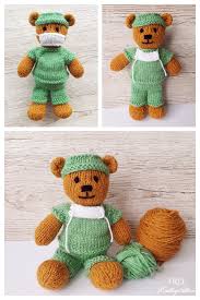 Nov 25, 2016 · 18 easy knitting stitches you can use for any project if you're a beginner knitter or just have a hankering to give it a go, we've got the blog post for you. Amigurumi Little Doctor Bear Free Knitting Pattern Knitting Pattern
