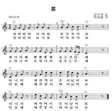 유아동요 동요가사 동요악보 모음 ㅁ ㅂ 네이버 블로그 2020 우쿨렐레 악보 블로그