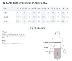 46 Specific Speedo Endurance Size Chart