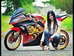 80 prank gold digger gokil nih cewe matre nya. Wanita Cantik Pake Motor Ninja