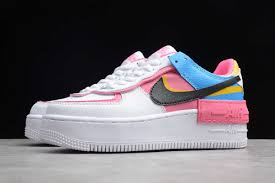 2019 Women S Size Nike Air Force 1 Shadow White Peach Black Ci0919 021 Nike Air Shoes Nike Air Force Nike Air