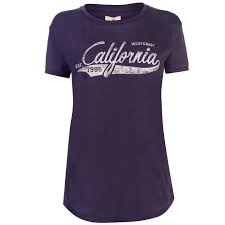 Soulcal Deluxe Soulcal Deluxe California T Shirt Ladies