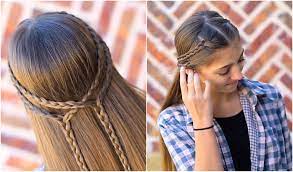This hairstyle look awesome and stylish. Pin On Cute Girls Hairstyles Videos