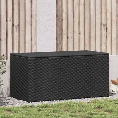 vidaXL Outdoor Storage Box PE Rattan