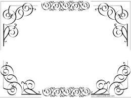 Elgegant Border For Certificate Template Certificate Border Certificate Design Template Certificate Border Design