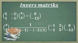 Cara cepat mencari nilai x dan y pada sistem persamaan linear dua variabel #caracepat #matematikakelas8 #matematikakelas9. Menentukan Nilai X Dan Y Dengan Invers Matriks Youtube