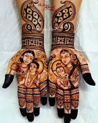 Baby Shower Mehndi Creation 2018 Yashoda Krishna Parvati Balganesh Mehndi Mehandi Henna Baby Mehndi Design Mehndi Design Images Dulhan Mehndi Designs