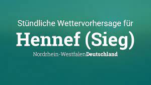 Es weht ein böig auffrischender südwestwind. Wetter Hennef Sieg Stundlich