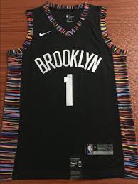 Collection includes jerseys, tees, headwear, slides, and more! Men S Brooklyn Nets Dangelo Russell Black Jersey City Edition 2019