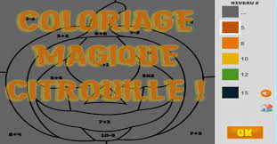 Exercices de révisions et d'entraînement en mathématiques. Coloriage Magique En Ligne 1