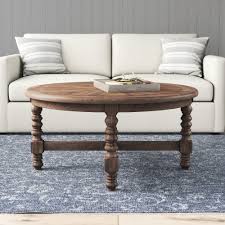 Alaterre ryegate natural live edge solid wood and metal coffee table. Country Farmhouse Round Coffee Tables You Ll Love In 2021 Wayfair