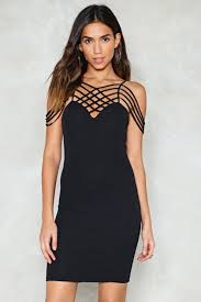 A Fashionable Cage You Won T Mind Being Trapped Inside For A Night Bodycon Cocktail Dress Bodycon Dress Dresses