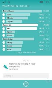 On the cheap and on the fly these apps and fitness trackers all record data so you can check at the end to make sure no one is it's not uncommon for teams, especially those who have been working together for an extended. Team Option For Challenges Page 2 Fitbit Community