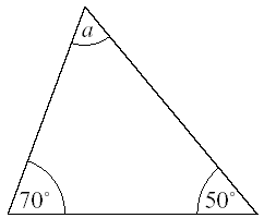 The interior angles of a triangle always add up to 180°. Unit 5 Section 6 Finding Angles In Triangles