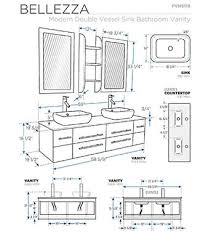 Standard height for bathroom vanity with vessel sink bathroom. Sink Bathroom Dimensions Trendecors