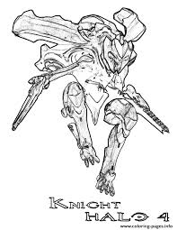 We offer printable coloring pages on this theme, with designs that will hopefully inspire your children. Halo 4 Knight Coloring Pages Printable