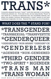 In most cases, a transgender woman is a woman who was designated (also commonly referred to as assigned) male at birth but who identifies as a woman. Trans What Does It Mean And Where Did It Come From