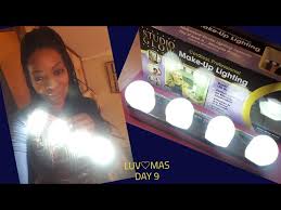 Unboxing Studio Glow Led Make Up Lighting Frm Cvs Luv Mas Vlog Day9 Youtube