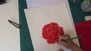 Aujourd'hui, je vous montre comment dessiner une rose. How To Draw A Rose Comment Dessiner Une Rose Youtube