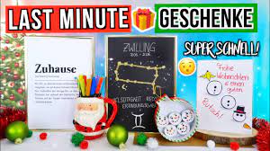 Sie verwöhnen dich seit deiner frühesten kindheit und du würdest ihnen gern etwas zurückgeben? Diy Weihnachtsgeschenke Selber Machen Last Minute Geschenke Schnell Gunstig Weihnachten 2019 Youtube