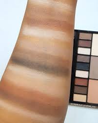 Makeup Revolution Ultra Eye Contour Light And Shade Palette Swatches Makeup Revolution Eye Contour Makeup Swatches