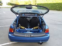 Eg With Cantilever Suspension Honda Tech Honda Civic Hatchback Honda Cars Civic Eg