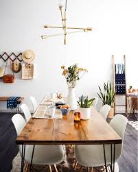 New Darlings Dining Room Mid Century Interior Style Cowhide Rug Mid Century Modern Dining Room Mid Century Dining Room Tables Mid Century Dining Room