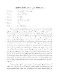 Contoh resensi buku non fiksi pengetahuan. Resensi Buku Non Fiksi Pemenang Di Atas Pemenang