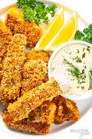 Share low carb keto recipes here! Keto Fried Fish Sticks Recipe Super Crispy Wholesome Yum