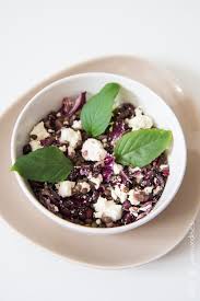 Salade De Lentilles Chou Rouge Feta Et Grenade Recette Recette Chou Rouge Salade De Lentilles Chou Rouge