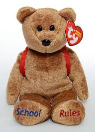 Beanie Baby Happy Birthday Bear 123 S Ty Beanie Babies Beanie Baby Bears Rare Beanie Babies Baby Beanie