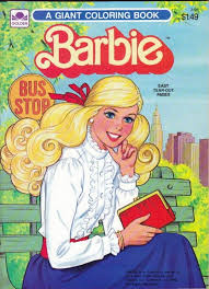 Barbie Coloring Book Vintage Coloring Books Barbie Books Barbie Coloring