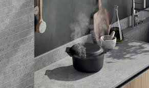 Sounds like something out of james bond's kitchen invisacook has developed an induction hob that can be positioned just under the kitchen countertop. Cooking Surface Prime Abk Stone