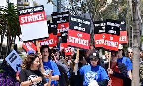 好莱坞剧作家罢工四大深夜节目停摆| 美国编剧工会| 电影和电视编剧| 大纪元