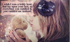 Funny Flirty Quotes Teddy Bear Quotes Funny Teddy Bear Quotes A teddy bear is a faithful friend you can pick him up at either end, his fur is the colour of breakfast toast, and he's always there when you need him most.