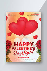 Find high quality valentine flower clipart, all png clipart images with transparent backgroud can be download for free! Happy Valentines Day Flyers With Hearts And Flowers Psd Free Download Pikbest