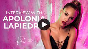 Interview with Apolonia Lapiedra - Kiiroo Feel Star - YouTube