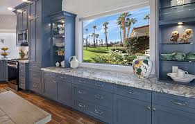 wallpaper window, kitchen, cabinets