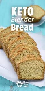 Easy Low Carb Keto Blender Bread Recipe Easy Keto Bread Recipe Keto Recipes Easy Ketogenic Recipes
