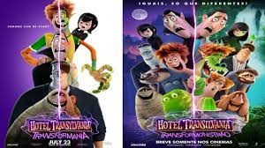 New Official Posters of Hotel Transylvania Transformania! - YouTube