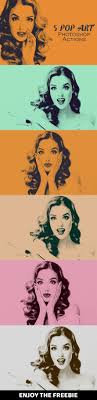 How To Make A Pop Art Portrait In Photoshop 5 Free Pop Art Photoshop Actions By Creativeusama Deviantart Com On Deviantart Photoshop Actions Photo Editing Photoshop Retouching Photoshop