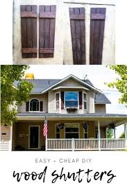 Using it however, requires a little more consideration. Diy Wood Shutters Longbourn Farm