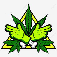 Triangle Weed Cartoon Weed Streetwear Design Urban Design Png Transparent Clipart Image And Psd File For Free Download